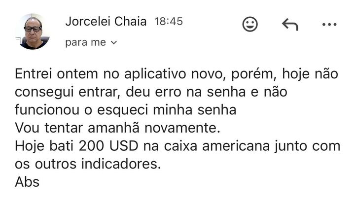 Depoimento Aluno Caixa 2 - +$200 USD no Ouro