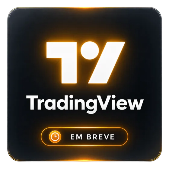 TradingView · em desenvolvimento, ainda não disponível
