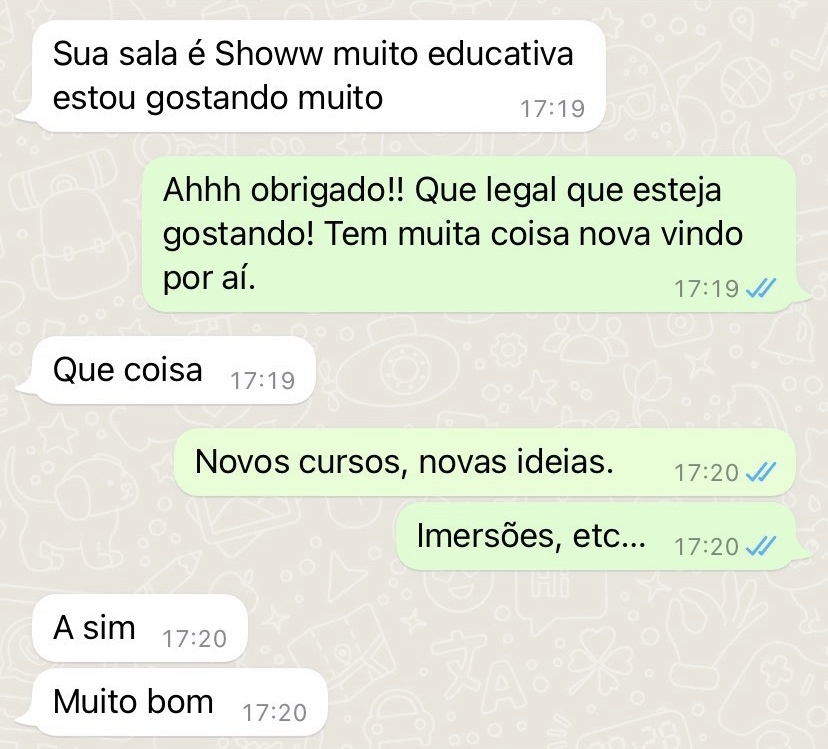 Depoimento WhatsApp